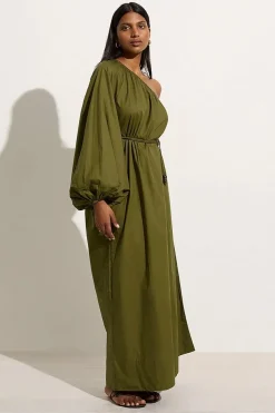 Amorosa Maxi Dress Olive - Final Sale