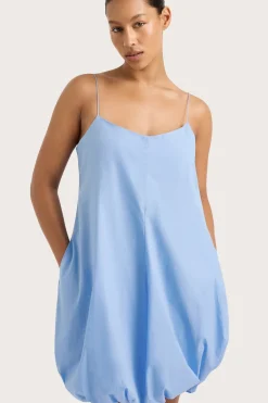 Anais Mini Dress Mid Blue