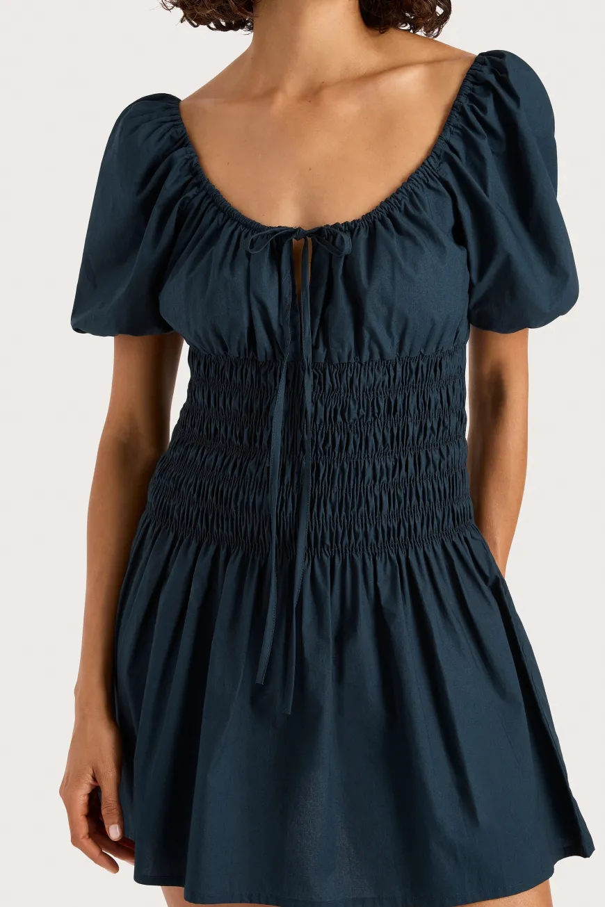 Beatrice Mini Dress Navy