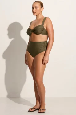 Bianca Bikini Bottoms Khaki - Final Sale