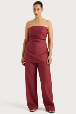 Boe Tunic Top Wine