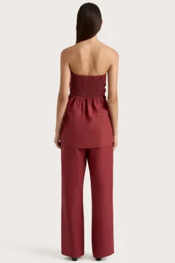 Boe Tunic Top Wine
