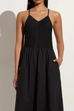 Camera Midi Dress Black
