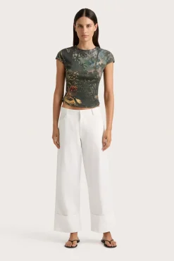 Cassis Pant White