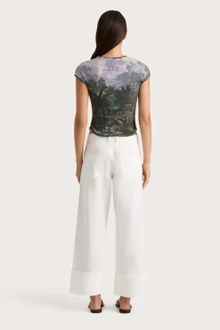 Cassis Pant White