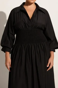 Cervo Midi Dress Black - Final Sale