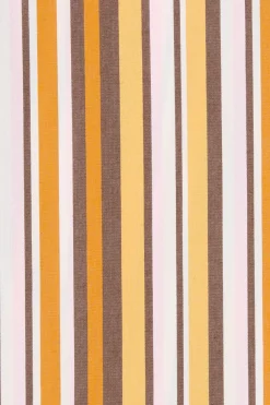 Elea Bikini Bottom Terracotta Stripe