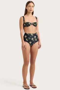 Emily Bikini Top Daffodil Print
