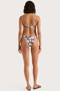 Farrah Bikini Top Plumeria