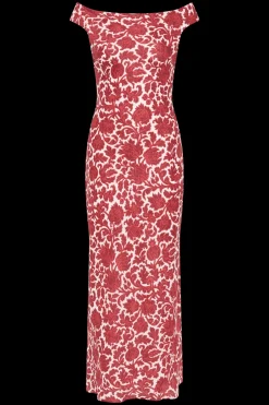 Ilride Maxi Dress Heuchera Print