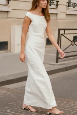 Ilride Maxi Dress White