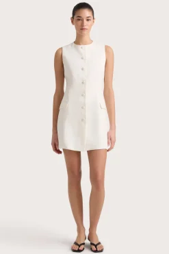 Jane Mini Dress White