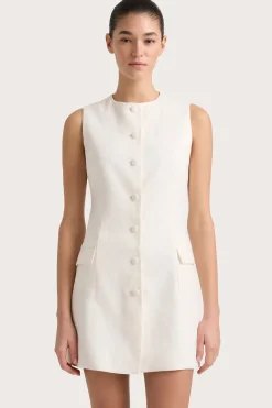 Jane Mini Dress White