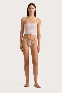 Jean Swim Top Oliander Blush