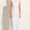 La Canella Midi Dress White - Final Sale