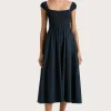 Lene Midi Dress Navy