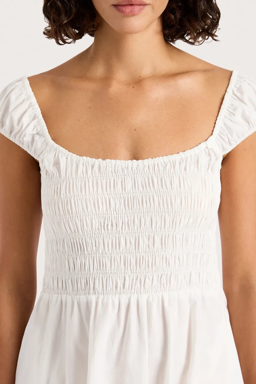 Lene Mini Dress White