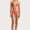 Leo Bikini Bottom Vermillion