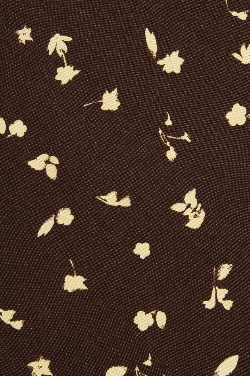 Lilou Mini Dress Clover Brown