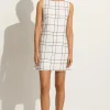 Lui Mini Dress Letizia Check White