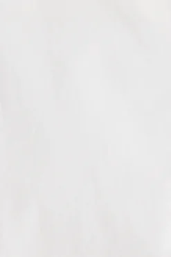Maceio Fringed Dress White