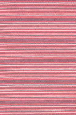 Maceio Top Vermillion Stripe