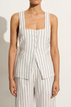 Maya Vest Trani Stripe