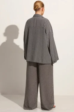 Monforte Pant Toscano Stripe Black