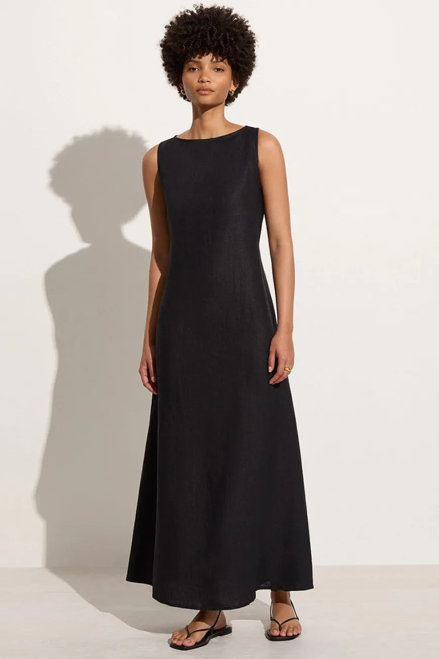 Nahna Maxi Dress Black - Final Sale