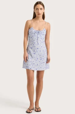Pau Mini Dress Blossom Blue