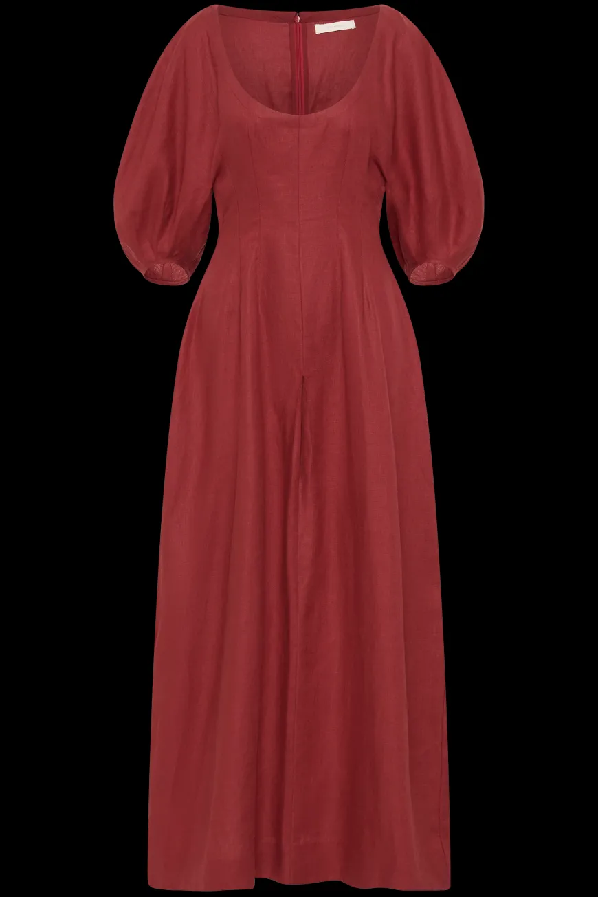 Raynara Maxi Dress Wine