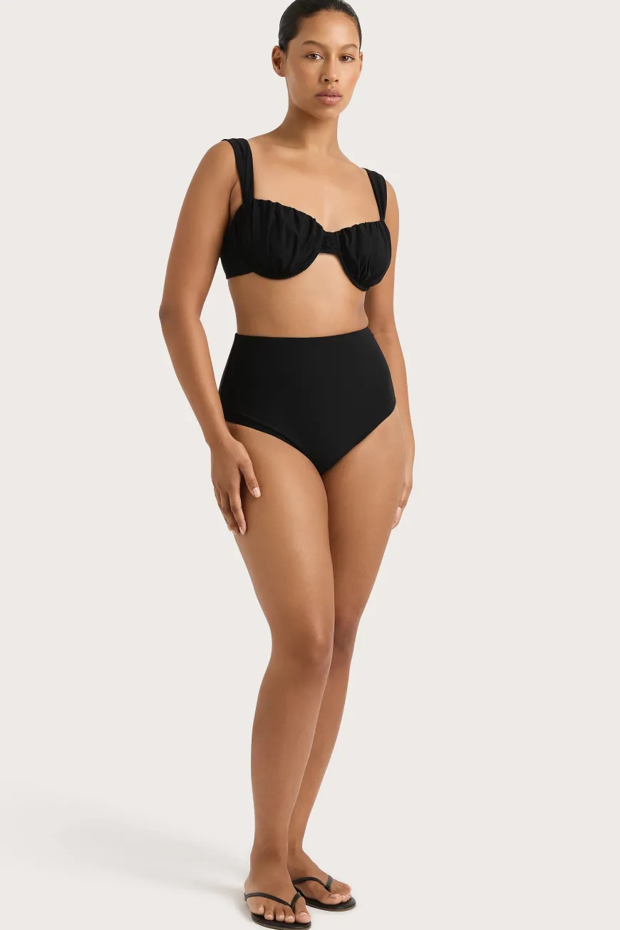 Reyes Bikini Bottom Black