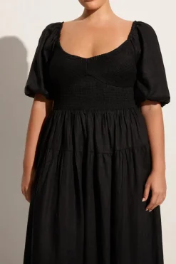 Rosarico Midi Dress Black - Final Sale