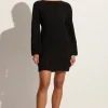 Ruia Handmade Crochet Dress Black - Final Sale