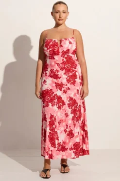 San Paolo Midi Dress Rosella Floral - Final Sale
