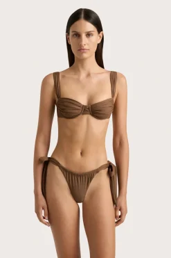 Sol Bikini Top Cocoa