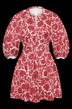 Soleil Mini Dress Heuchera Print