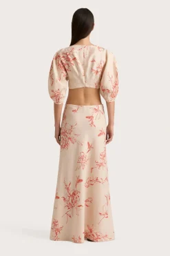 Soleil Top Leilani Vermilion