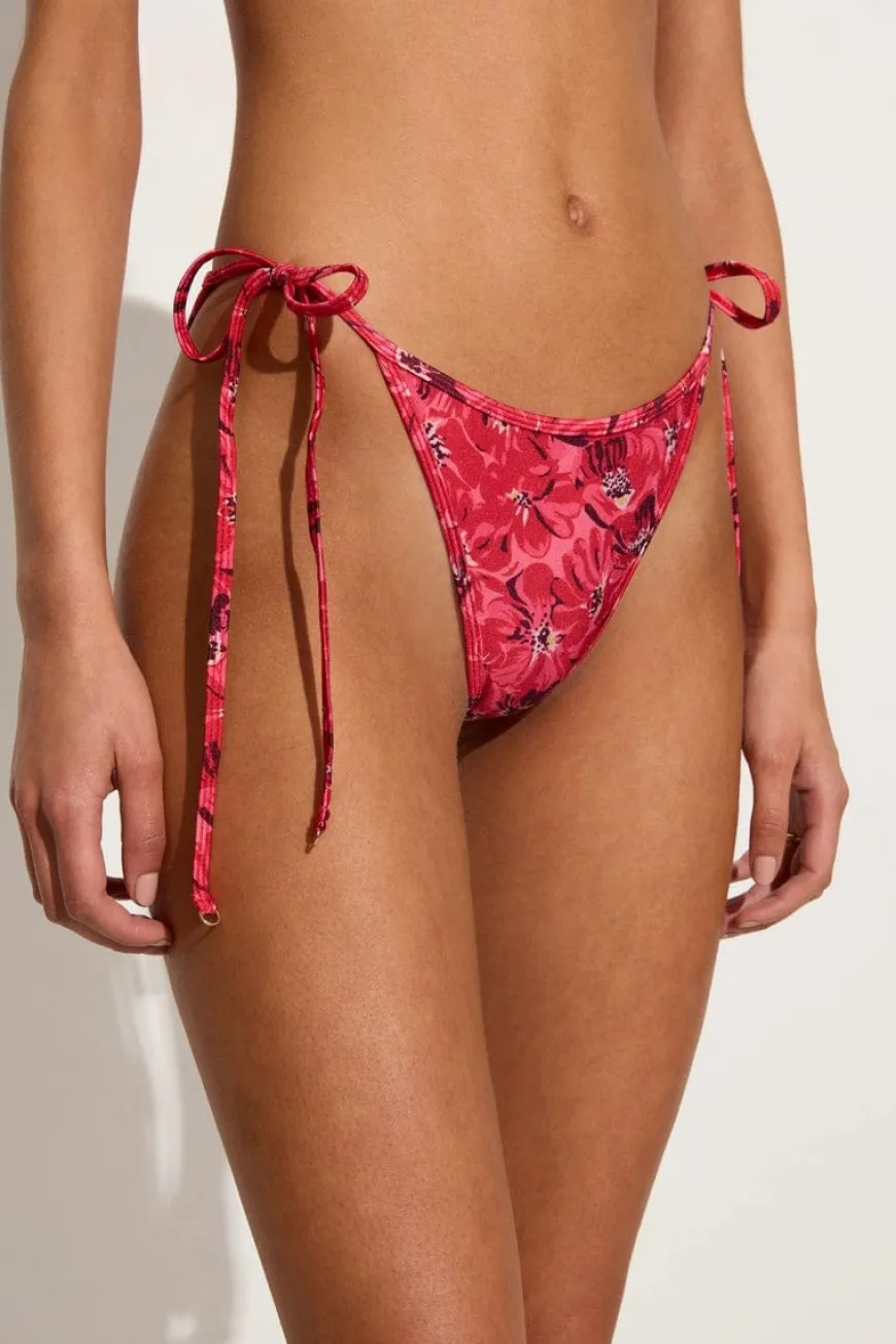 Zamora Bikini Bottoms El Limon Floral Pink