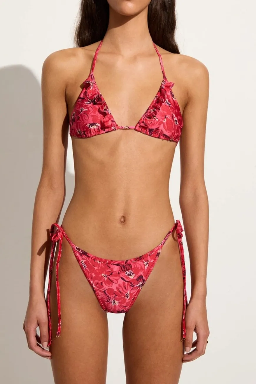 Zamora Bikini Bottoms El Limon Floral Pink