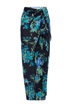 Zinnia Pareo Escala Floral Navy (Exclusive) - Final Sale